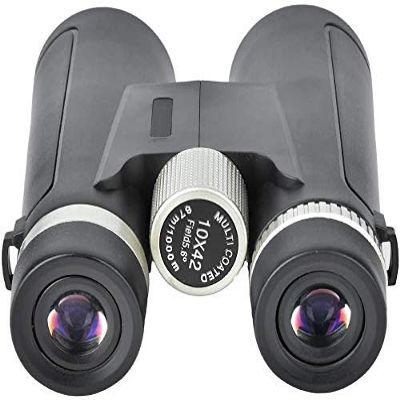 Telescope BAK4 Prism Binoculars Telescope,10x42 Magnification FMC Coating Film Life Waterproof for Travel Camping Hunting Game for Adult Bird Watching Outdoor Hunt Monocular