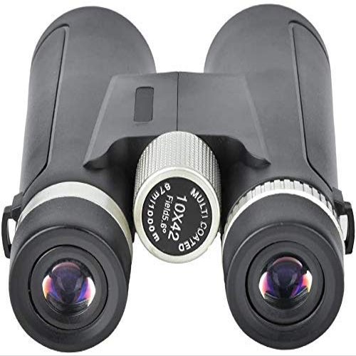 Telescope BAK4 Prism Binoculars Telescope,10x42 Magnification FMC Coating Film Life Waterproof for Travel Camping Hunting Game for Adult Bird Watching Outdoor Hunt Monocular