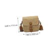 LALAFINA Camera Bag Portable DSLR Crossbody Bag Adjustable Strap Canvas Camera Storage for Travel and Photography Accessories view 2