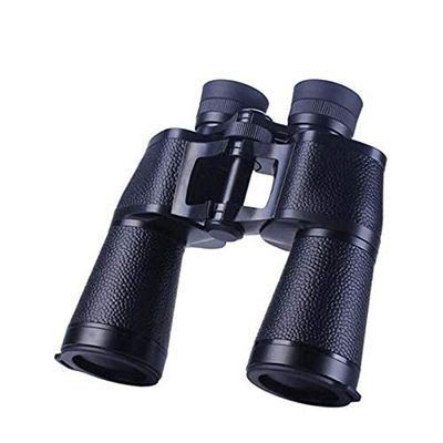 10X50 Metal Binoculars for Adults, HD Professional Telescope Bird Watching Travel Stargazing Hunting Concerts Sports-BAK4 Prism FMC Lens Monocular