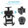 KALLORY 1Set Hot Shoe Mount Adapter Screw Compatible for DSLR Cameras LED Lights and Microphones Durable Precision Machining Design Versatile view 3