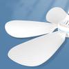 6 Leaves USB Powered Canopy Ceiling Fan 2/4/8 Hours Timer 4 Speed USB Fan With 3.7m Cable For Camping Outdoor Bed view 2