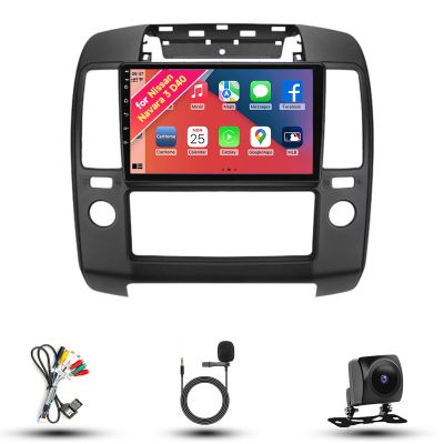 Radio for Nissan Navara 3 D40 2004-2010 Android 13 9" IPS Touch Screen, Car Stereo with CarPlay & Android Auto, GPS Navigation DSP SWC 5G WiFi Camera 8CORE 4+64GB