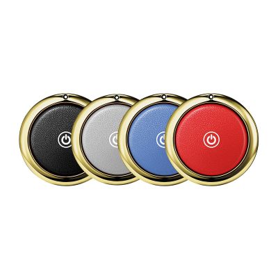 Tracker Tag Finders Work for Apple Find My (iOS Only) GPS Tracker for Luggage Keys Backpack (Red&Blue, 4Pack)
