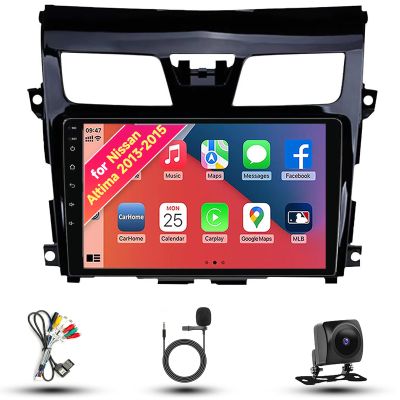 Radio for Nissan Altima 2013-2015 Android 13 10.1" IPS Touch Screen, Car Stereo with CarPlay & Android Auto, GPS Navigation DSP SWC 5G WiFi Camera 8CORE 8+128GB
