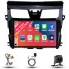 Radio for Nissan Altima 2013-2015 Android 13 10.1" IPS Touch Screen, Car Stereo with CarPlay & Android Auto, GPS Navigation DSP SWC 5G WiFi Camera 8CORE 8+128GB view 1
