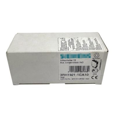 3RH1921-1CA10 Front-Side Auxiliary Switch 3RH19211CA10 Sealed in Box with Warranty 3RH1921-1CA10