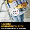 LYNCSEDAR Zip Tie Holder, 8-Pack White & Yellow Cable Tie Holder Reusable, No.5 Flat Carabiner ABS Plastic Outdoor Use Heavy Duty Ziptie Organizer Clip for Electrician Tool Belt Wrap Storage Container view 3