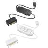 VCALDGFZ 5V 3PIN ARGB Controller ARGB 5V 3PIN to SATA Interface Extension Cable RGB Sync Controller Cable(Black to 2) view 4