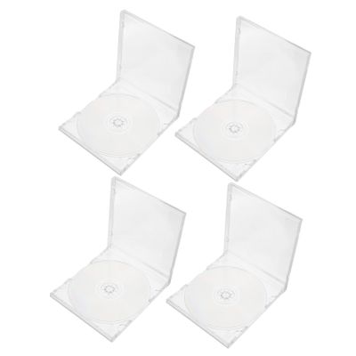 Abaodam Blank CD Discs 10-Piece Shatterproof Storage Cases for DIY Fan Merchandise and Audio Recording for Music Enthusiasts and Creative Projects