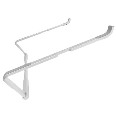 NUOBESTY Foldable Laptop Stand for Desk Portable Metal Notebook Holder Adjustable Height Compact Computer Mount for Office and Home Use
