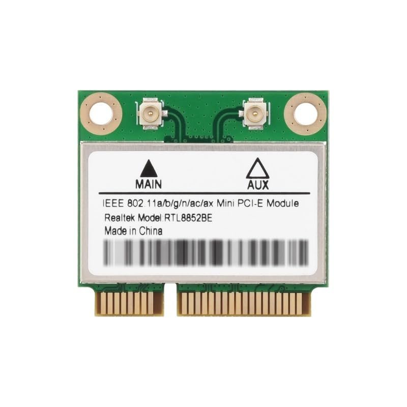 TUOPUONE MINIPCIE RTL8852BE NIC Gigabit Dual-Band Wi-Fi 6 802.11AX Standard