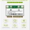 TUOPUONE MINIPCIE RTL8852BE NIC Gigabit Dual-Band Wi-Fi 6 802.11AX Standard view 2