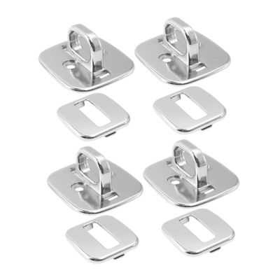 KALLORY 4PCS Laptop Theft Security Anchor for Laptops Compatible with Multiple Brands Firm Design for Office Travel Study Use