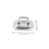 KALLORY 4PCS Laptop Theft Security Anchor for Laptops Compatible with Multiple Brands Firm Design for Office Travel Study Use view 2