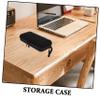 Angoily EVA Calculator Carrying Case for Graphing and Scientific Calculators Portable Storage Bag Smooth Zipper and Comfortable Handle for Travel and Organization view 3