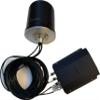 CompuPort 5G LTE 4x4 MIMO Dome Omni-Directional Wide-Band Antenna, 600-6000MHz Frequency Range, 4x3.37' SMA-Male Cables, Black view 3