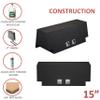 15" Dual Sealed Solo baric sub Box, fits 06-24 Charger subwoofer Enclosure Speaker Box car Audio view 3