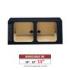 15" Dual Sealed Solo baric sub Box, fits 06-24 Charger subwoofer Enclosure Speaker Box car Audio view 4