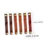 LABRIMP 10PCS Leather Earphone Winder Cable Cord Organizers Clips for Effective Cable Management for Home Office and Travel view 2