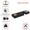 10" Dual Sealed sub Box, fits 2007-2023 Tundra Double-cab subwoofer Enclosure car Audio Speaker Box view 2