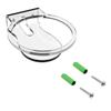 DOITOOL Wall Mounted Holder for Transparent Durable Design for Space Saving Bathroom Kitchen Living Room Bedroom Securely Holds Without Blocking view 1