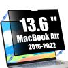 Ceydebne Nano-Suction Privacy Screen Protector for MacBook Air 13.6 Inch (2022-2025,M2, M3,M4) Removable Laptop Privacy Screen Shield view 1