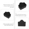 MERRYHAPY Ethernet Port Dust Cover Cap 50pcs Protective Stopper for Routers PCs and Laptops Waterproof Plug for Network Interface view 3