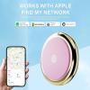 Air Tag Tracker Works with Apple Find My(iOS Only) (Black & Pink) view 2