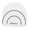 Kisangel Acrylic Vinyl Record Protector Mat Anti-Static Gripper for Noise Reduction White for Record Collectors and DJs view 1
