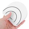 Kisangel Acrylic Vinyl Record Protector Mat Anti-Static Gripper for Noise Reduction White for Record Collectors and DJs view 3