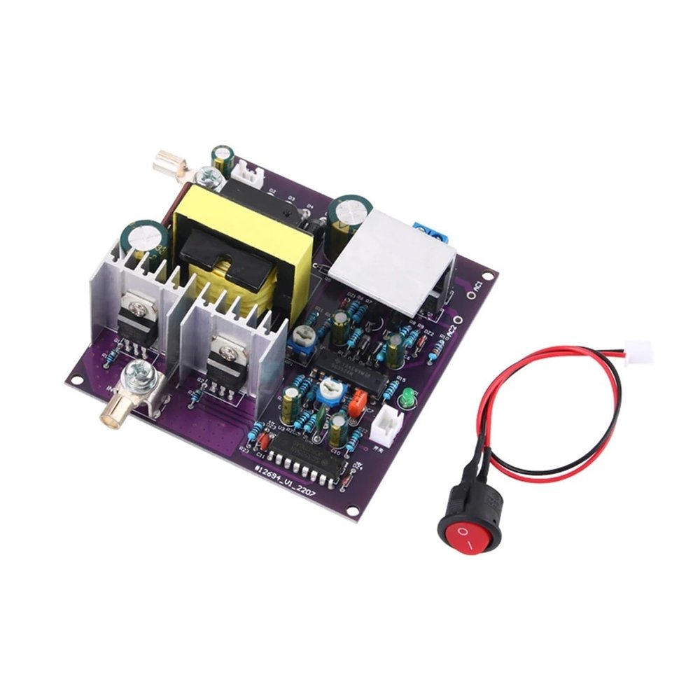 300W Corrected Sine Wave Output 50Hz Inverter 12V to 220V Inverter Power Supply Energy Storage DC-AC Boost Circuit Board