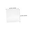 Cabilock 12pcs Clear Record Sleeves for Protection Storage Transparent Outer Sleeves for Easy Identification Enhanced Visibility of Album Covers for Record Collection view 2