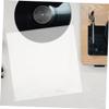 Cabilock 12pcs Clear Record Sleeves for Protection Storage Transparent Outer Sleeves for Easy Identification Enhanced Visibility of Album Covers for Record Collection view 4