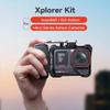 AMagisn Xplorer Camera Grip Kit, Magnetic Quick-Release Handle for Insta360, DJI Action, Hero Series Cameras (Hero 13 Metal Kit) view 3
