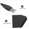NUOBESTY 3.5-Inch External Floppy Disk Drive for Laptop and Desktop USB Portable Floppy Disk Reader for Data Transfer Compatible with Old Computers and Zip Drives view 3