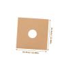 BATHVEVE 4Pcs Record Storage Sleeves Brown Paper Album Protectors Breathable Design with Air Circulation for Collection Organization view 2