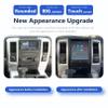 12.1 inch Android 12 Car Radio for Dodge RAM 1500 2500 2009 2010 2011 2012 Truck Stereo Replacement Tesla Style Touch Screen Android Auto GPS Navigation Multimedia Player (Grey,4+64GB) view 3