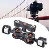 Articulating Arm with Double Ball Head Joint Knob Metal Portable Camera Bracket Extension Arm for Audio Video Equipment view 3