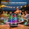 Upgraded Outdoor Speakers with Flame & RGB Lights, 10W HD Stereo, Bluetooth 5.3 Auto-Pairing, Multi-Sync 100+ Speakers, IPX6 Waterproof, Perfect for Patio, Pool, Party | Gifts for Men & Women(1Pack) view 3