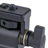 Camera Monitor Mount with Cold Shoe 180 Adjustable 1/4 Inch Screw for DSLR Mobile Phone and Monitor Aluminum Alloy view 4