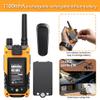 KETELESE T4 Waterproof Radios Walkie Talkies 6 Pack, IP67 FRS Two Way Radio with Headsets and Charging Base, NOAA Weather Alert,PTT,Group,VOX view 4