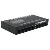 5 Band Equalizer Car Audio Stereo Tone Control with DSP Chip, 12V DC Adjustable Subwoofer Output for Boat RV Car view 1