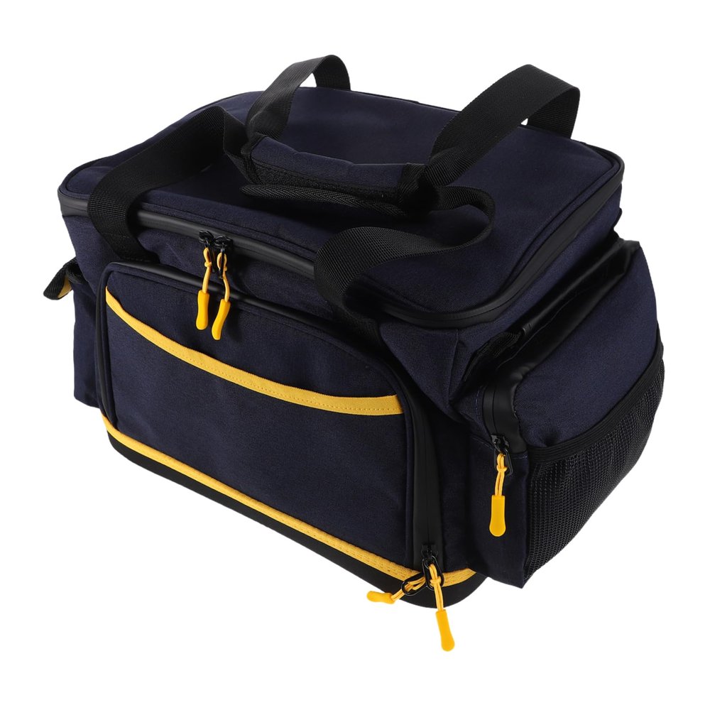 CAXUSD Portable Power Storage Bag for Camping Travel Weatherproof Large Capacity Cord Organizer Case