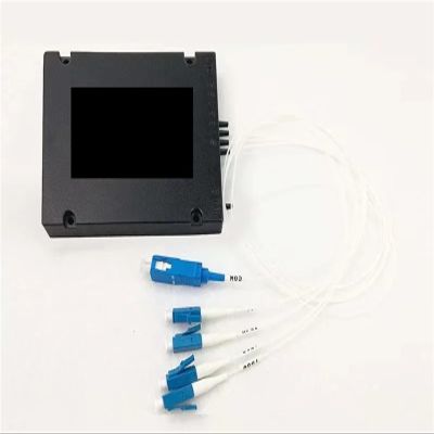 GHZHANG 4CH 4-Channel CWDM Band 151015301550 1570 nm Coarse Wavelength Multiplexer Optional Wavelength (LC Band Customizable)