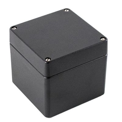 1590Z080BK, Enclosures, Boxes, & Cases 1590Z080 Painted Black Texture