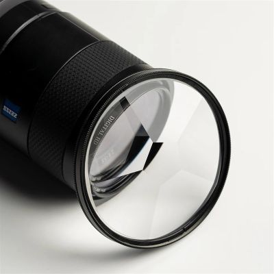 LIUDONGX Octagonal 77mm Camera Filter, Photography Foreground Blur, Film and TV Revisions, Glass Prism SLR Special Effects Accessories (with 52mm Adpater)