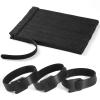 100 PCS 8 Inches Reusable Cable Ties | Adjustable Cord Wraps, Cable Straps | Hook & Loop Cord Organizer, Cable Management view 1