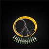 12-Core FC/A Optical Pigtail Bundle 1.5m SM Fiber Optic Cable view 1