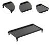 Acrylic Speaker Display Holder Desktop Stand Non-Slip Shelf Mount for 2/3 Models Clear Modern Space-Saving Desk Organizer view 4